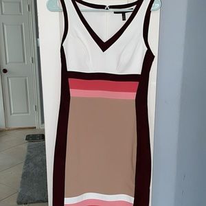 White House Black market v neck  dress